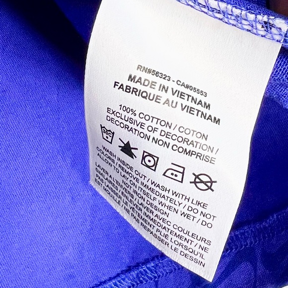 NEW Nike Women's Sportswear Icon Short-Sleeve in Blue Size Medium - Picture 7 of 8